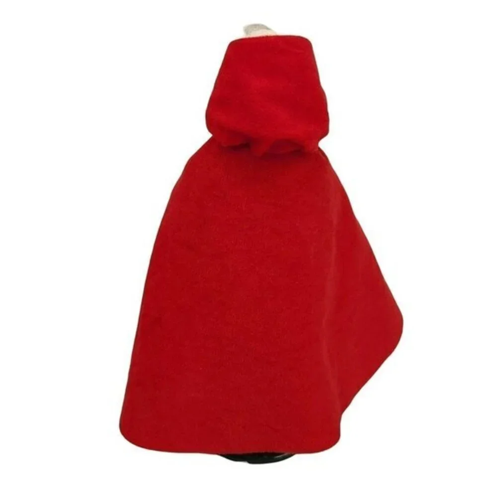 Byers‎ Choice Carolers Ltd Williamsburg 2001 Christmas Lady Apples Red Cape READ